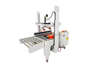 OEM FJ122 Fully Automatic Side Drive Belt Carton Sealer Egypt Import Edition
