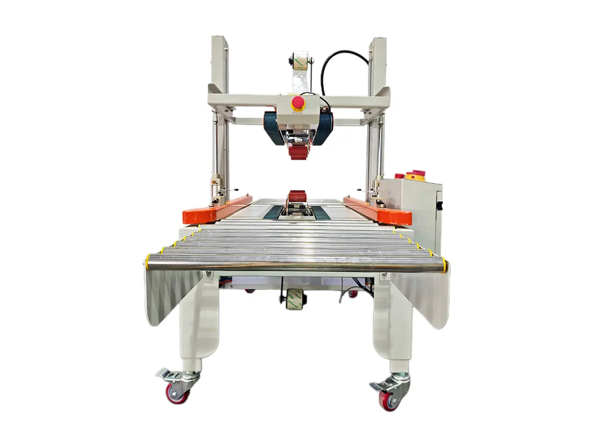 Purchase FJ121  Fully Automatic Top-Bottom Drive Belt Carton Sealer Vendor, Pricelist