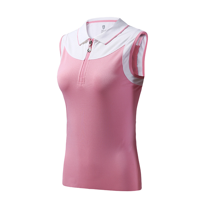 Custom Casual sleeveless 1/4 zip top 01 Manufacturer, Factory