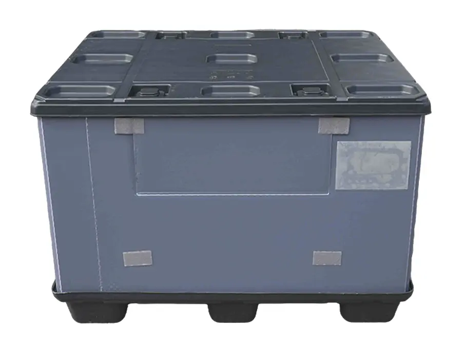 Wholesale HY Customized Foldable Plastic Pallet Sleeve Boxes Factories, Factory