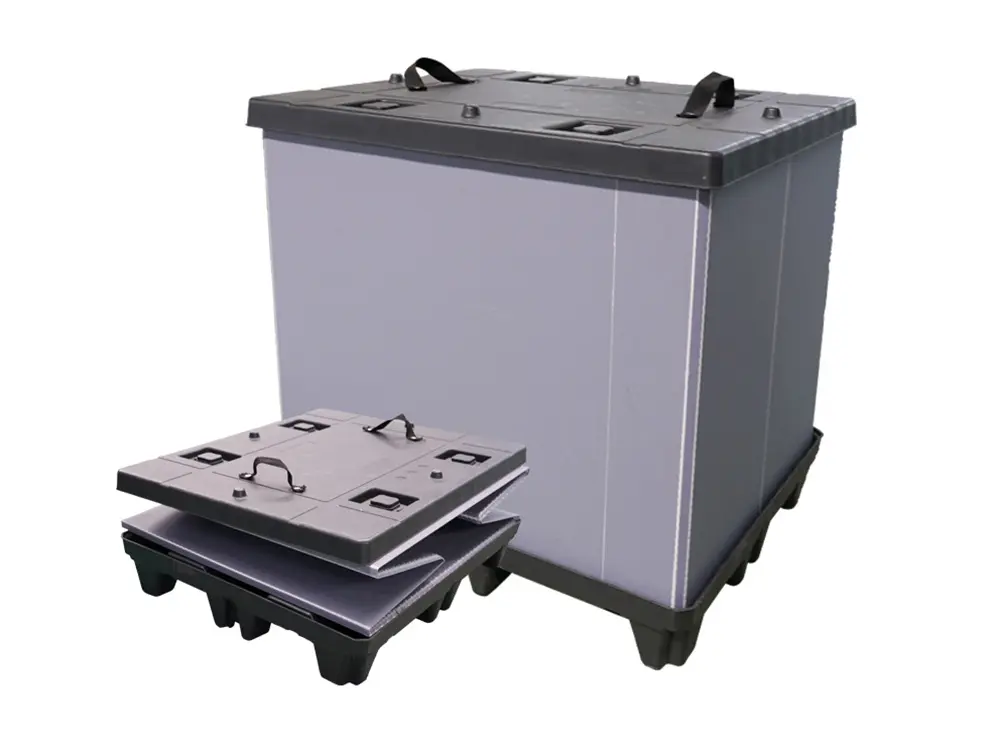 Wholesale HY Heavy-Duty Foldable Plastic Pallet Sleeve Boxes Manufacturers, Factories