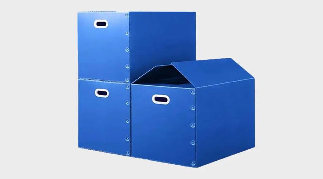 Customized Reinforced Plastic Corrugated Box for Bata Port Operations