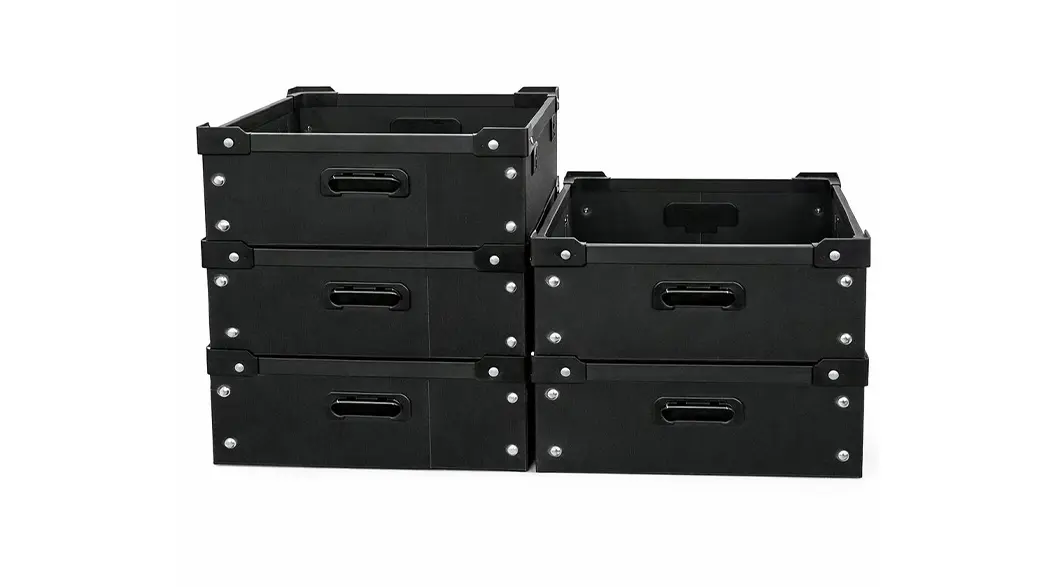 Heavy-Duty Foldable Plastic Corrugated Box for Luba Marine Base