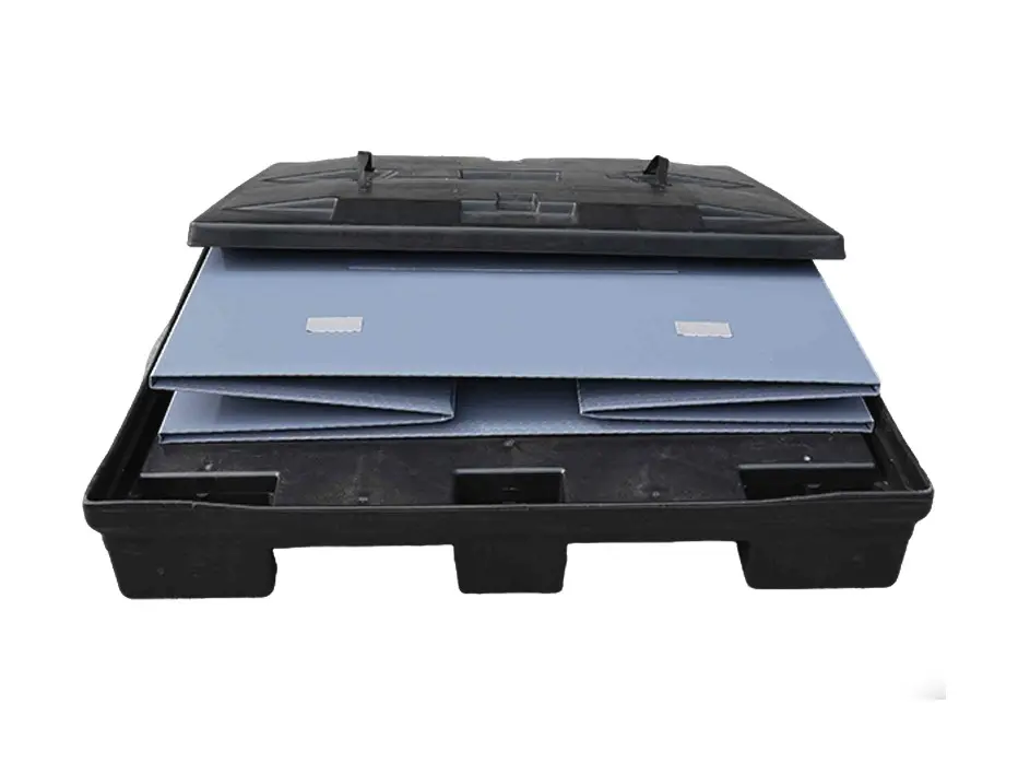 Wholesale HY Heavy-Duty Foldable Plastic Pallet Sleeve Boxes Manufacturers, Factories