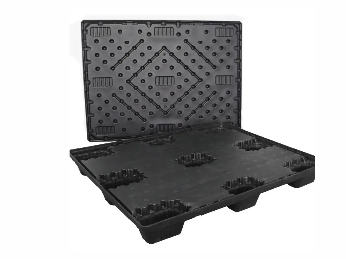 Wholesale HY Factory Sale Plastic Pallet Container Plastic Pallet Box With Lid Supplier, Factory