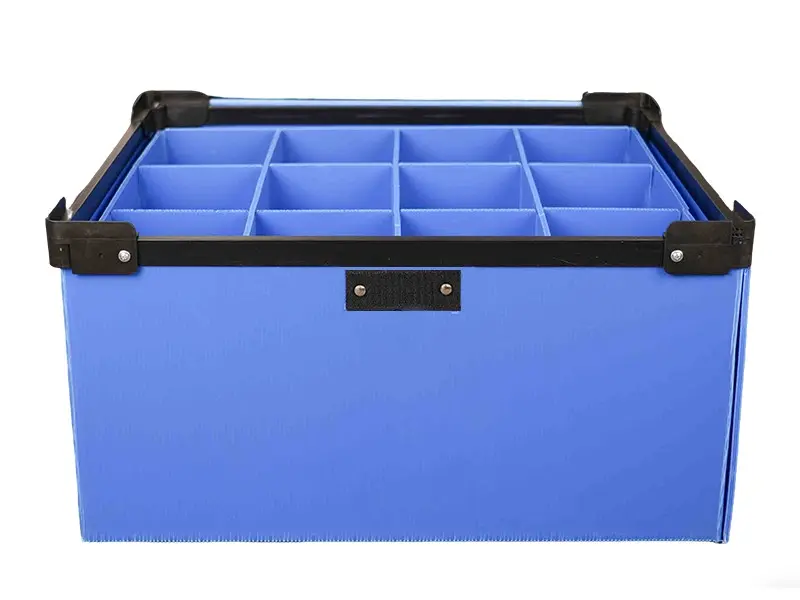 Wholesale HY OEM Customized Heavy-Duty Foldable Plastic Corrugated Box Manufacturers, Supplier