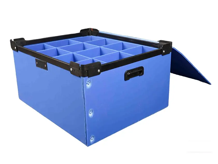 Wholesale HY OEM Customized Heavy-Duty Foldable Plastic Corrugated Box Manufacturers, Supplier