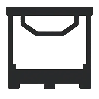 Plastic Pallet Sleeve Box icon