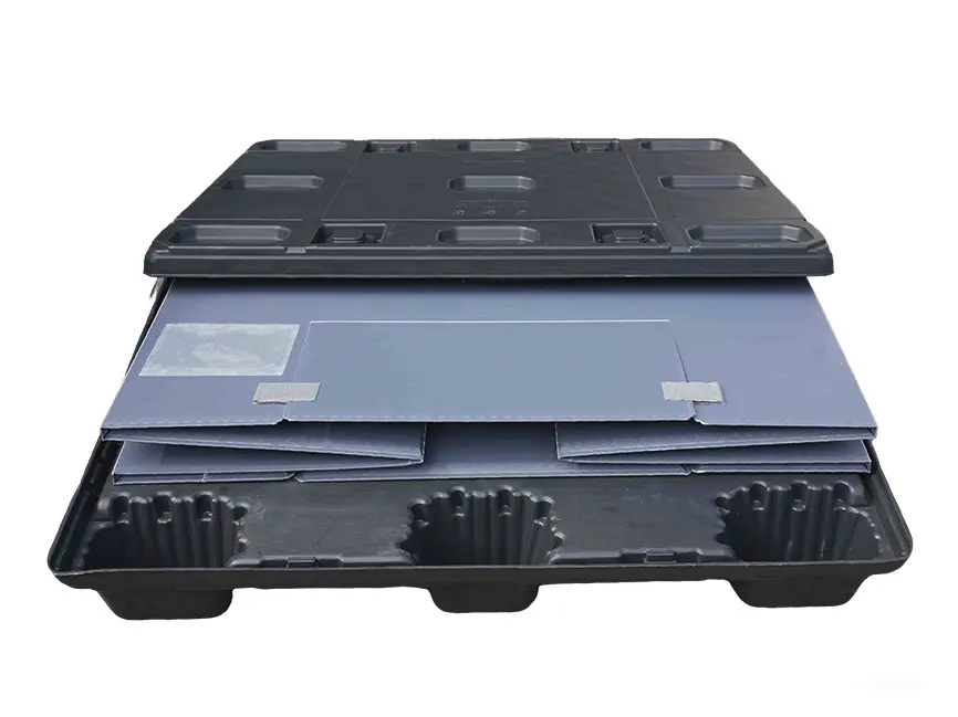 Wholesale HY Customized Foldable Plastic Pallet Sleeve Boxes Factories, Factory
