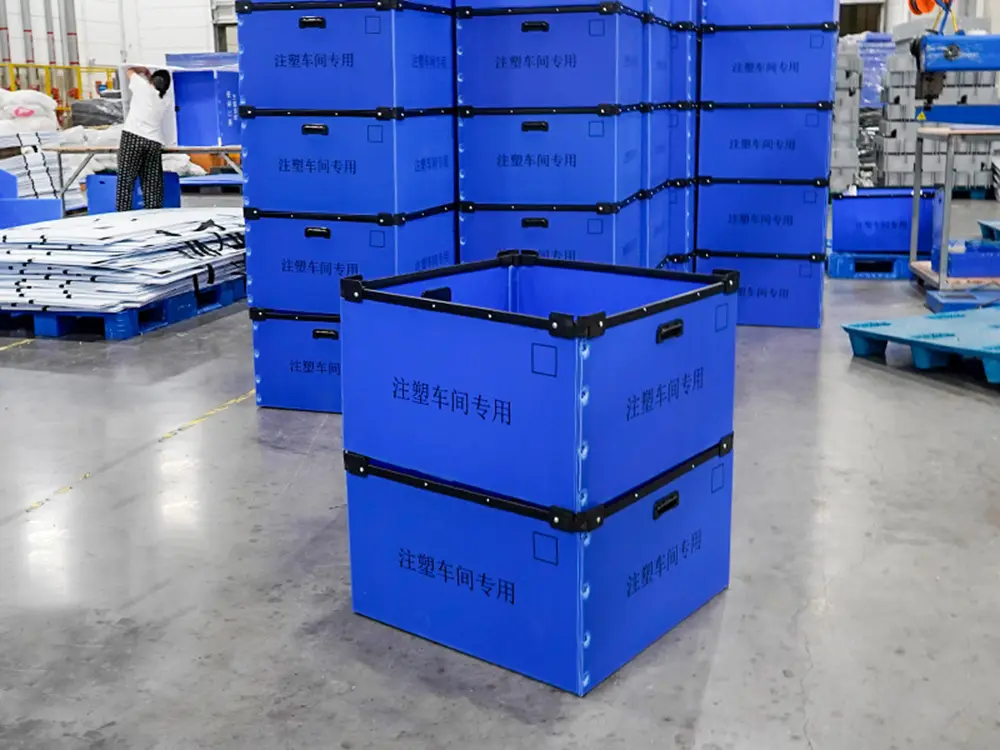 China HY OEM Customized Foldable plastic corrugated box Manufacturers, Factories
