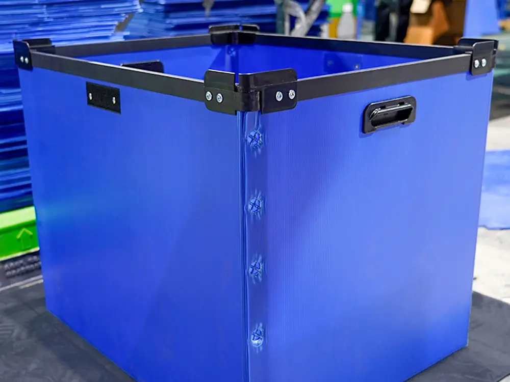 China HY OEM Customized Foldable plastic corrugated box Manufacturers, Factories