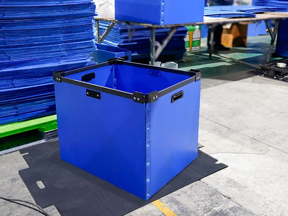 China HY OEM Customized Foldable plastic corrugated box Manufacturers, Factories