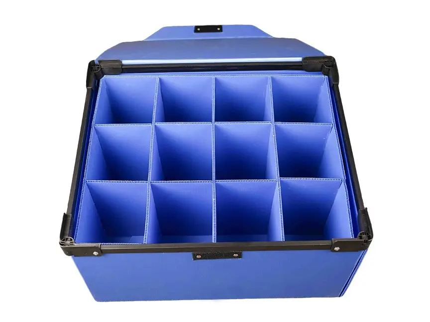 Wholesale HY OEM Customized Heavy-Duty Foldable Plastic Corrugated Box Manufacturers, Supplier