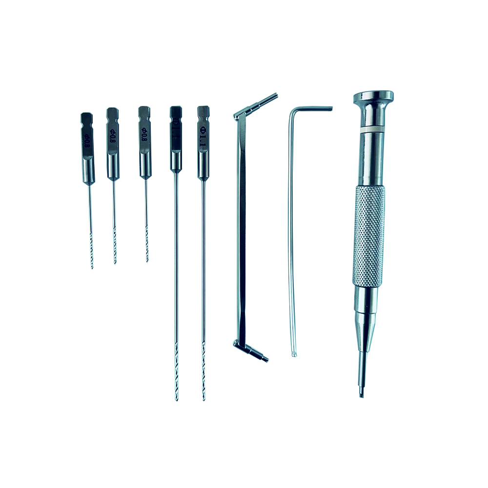 Veterinary Plate Instrument Set with Properties for Dog Syringes