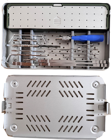 ALPS Veterinary Instrument Set for Dog Orthopedic Locking Plate Surgery Adjustable Carbon Box Packaging CE ISO Certified