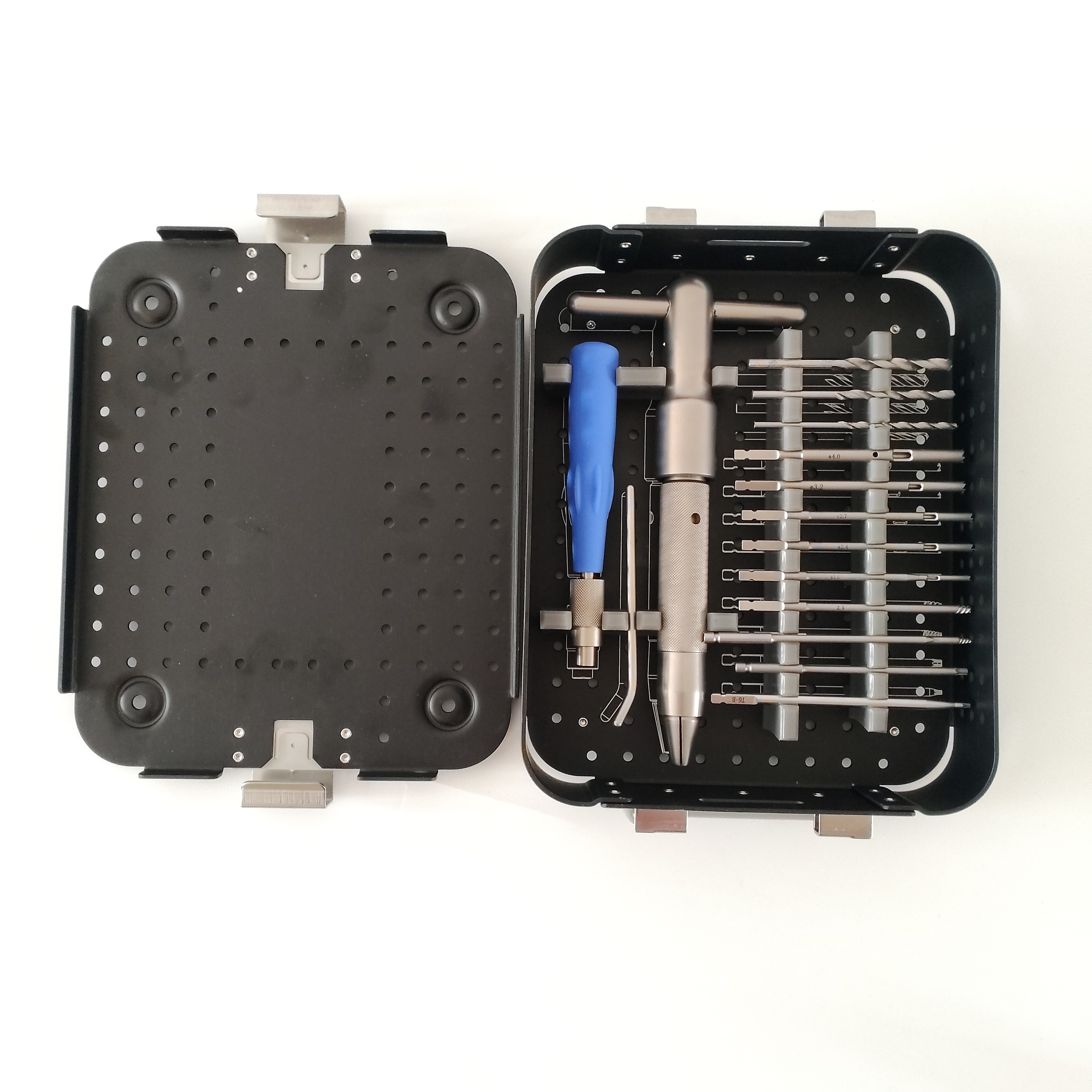 Veterinary Surgical Instruments Set for Broken Screw Removal