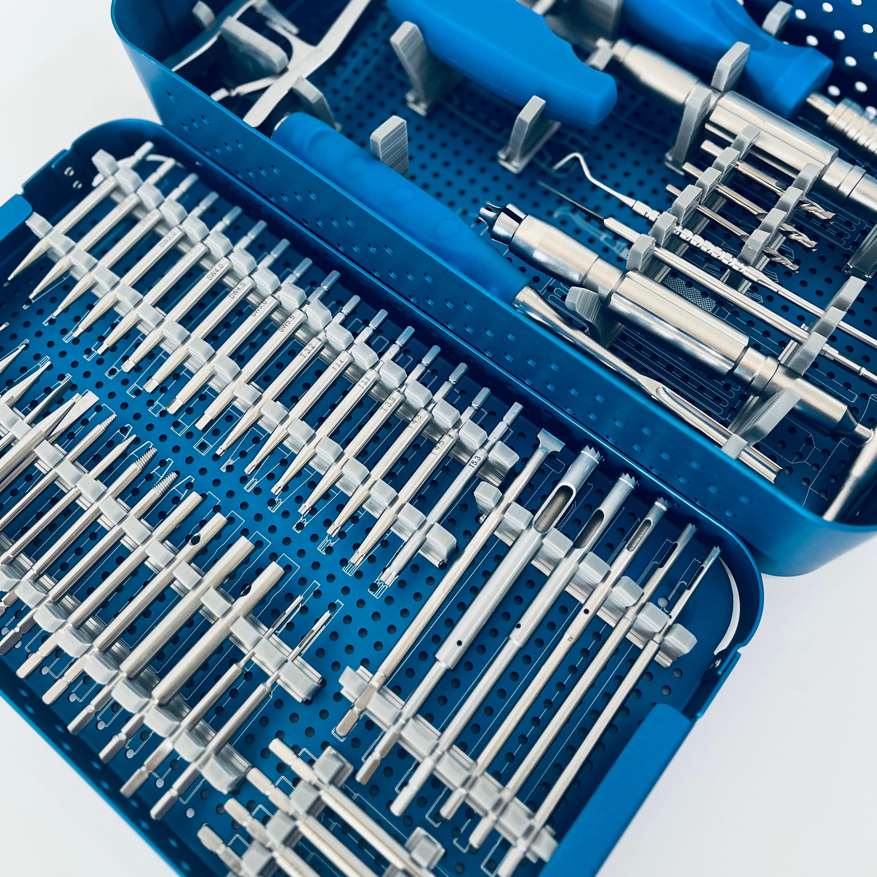 Reusable MIni Broken Screw Removal Instrument Set
