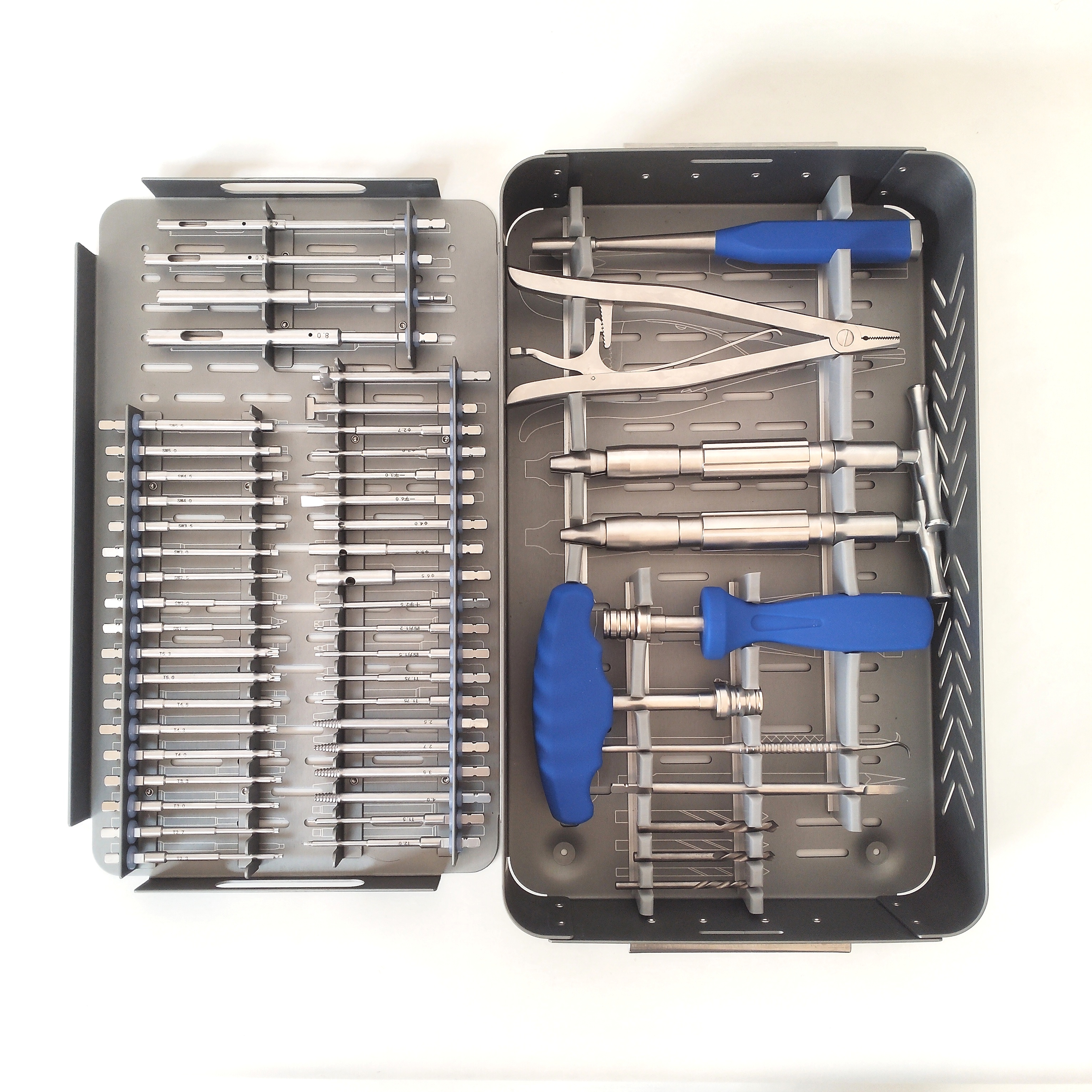 Screw removal tool handles