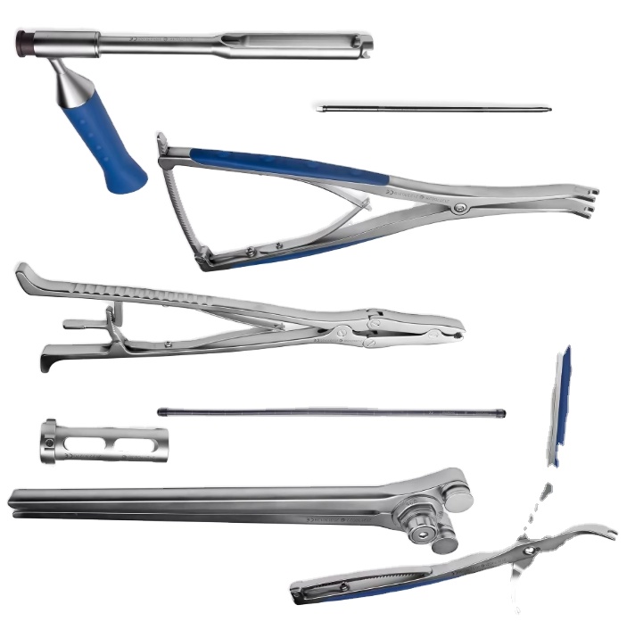 High Quality Posterior Thoracolumbar Fixation System Stainless Steel Spine Pedicle Screw Instruments Set