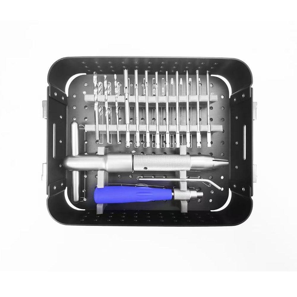 Reusable MIni Broken Screw Removal Instrument Set