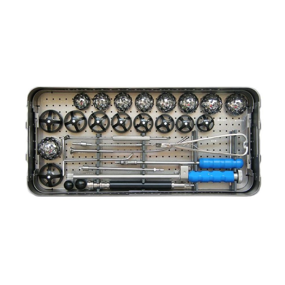 Stainless Steel a Type Total Hip Prosthesis Joint Replacement 4#-10# Instrument Set Veterinary Orthopedic Surgical Implants