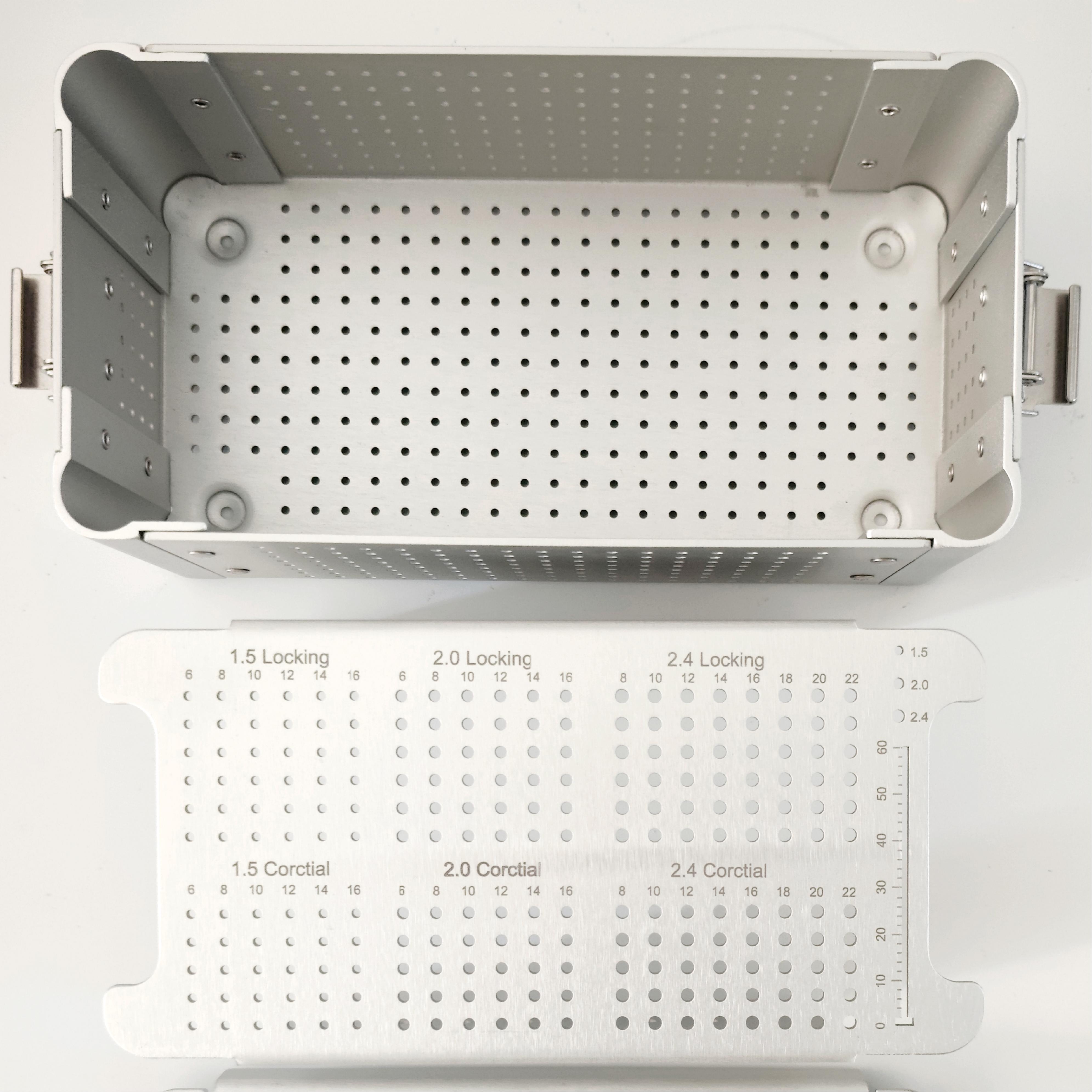 Sterile Surgical Screw Storage Box for  Veterinary Orthopedic Clinics  Best Price
