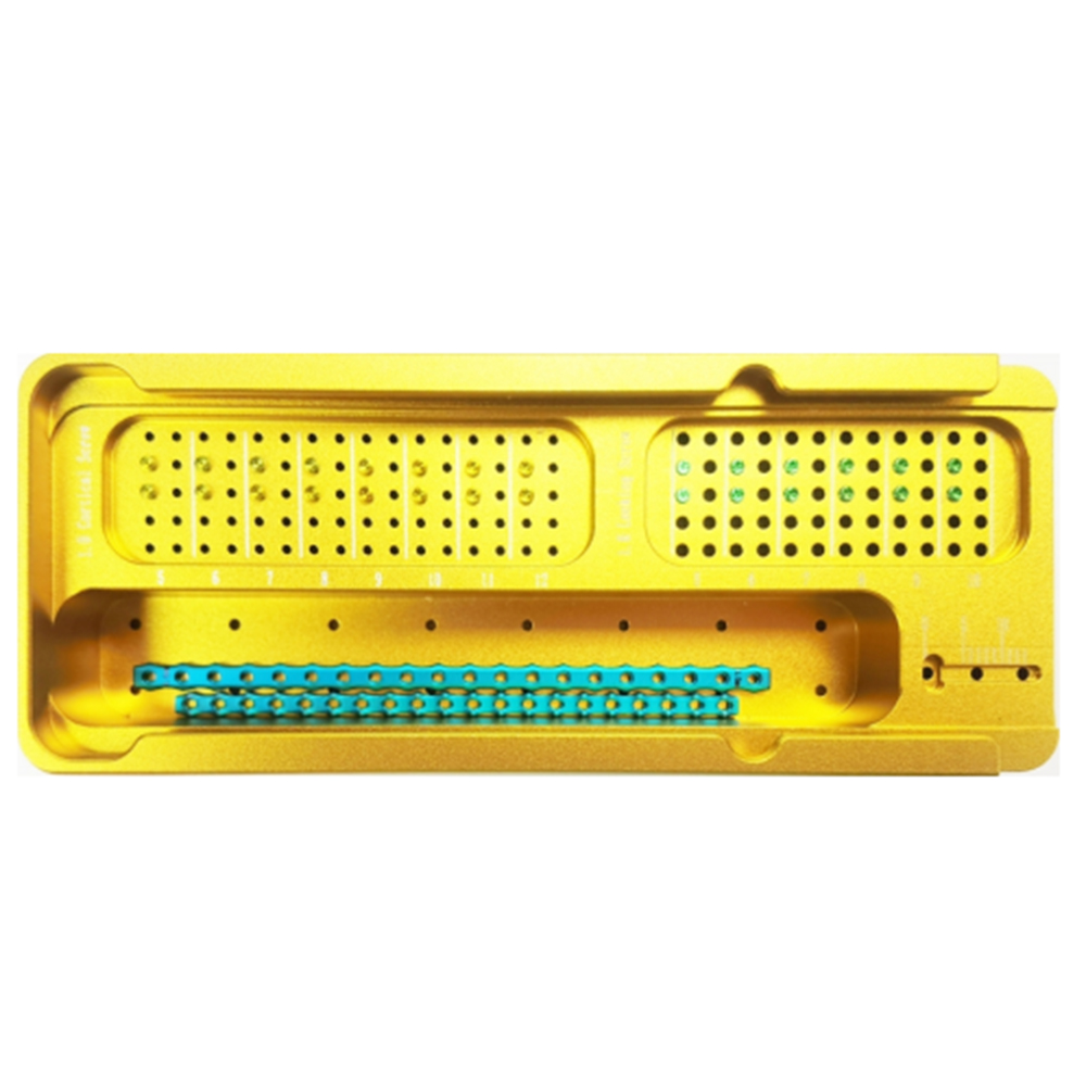ALPS Veterinary Instrument Set for Dog Orthopedic Locking Plate 1.6/2.4/3.2/4.0 Featuring Syringes for Pet Diagnosis