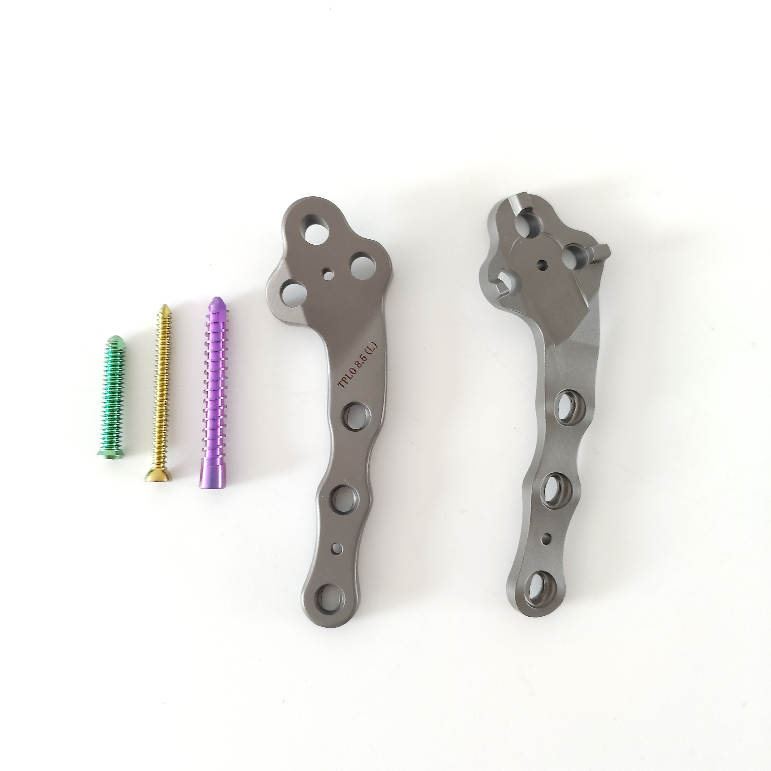 Veterinary Orthopedic Locking Plate Cloverleaf Fusion LCP Titanium Bone Plate TPLO Plate 2.0 2.4 2.7 3.5