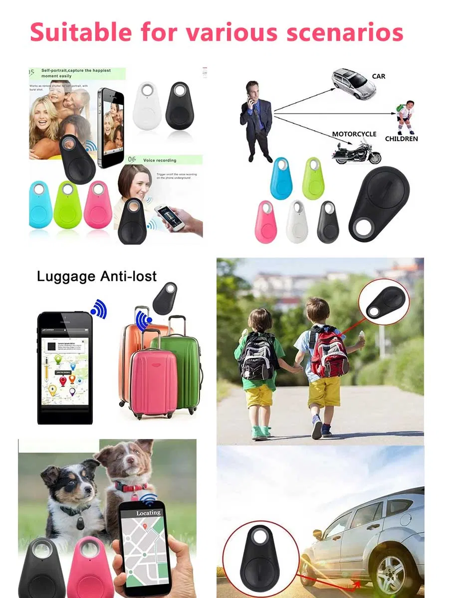 Anti-Lost Device with Two-Way Alarm Anti-Theft Reminder for Pets Bag Mobile Devices Smart Tracker