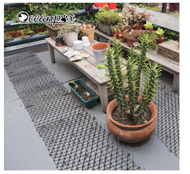 Versatile Cat Deterrent Solution for Home and Garden Protection