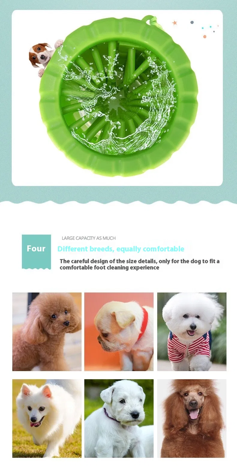 Portable Pet Paw Cleaning Cup