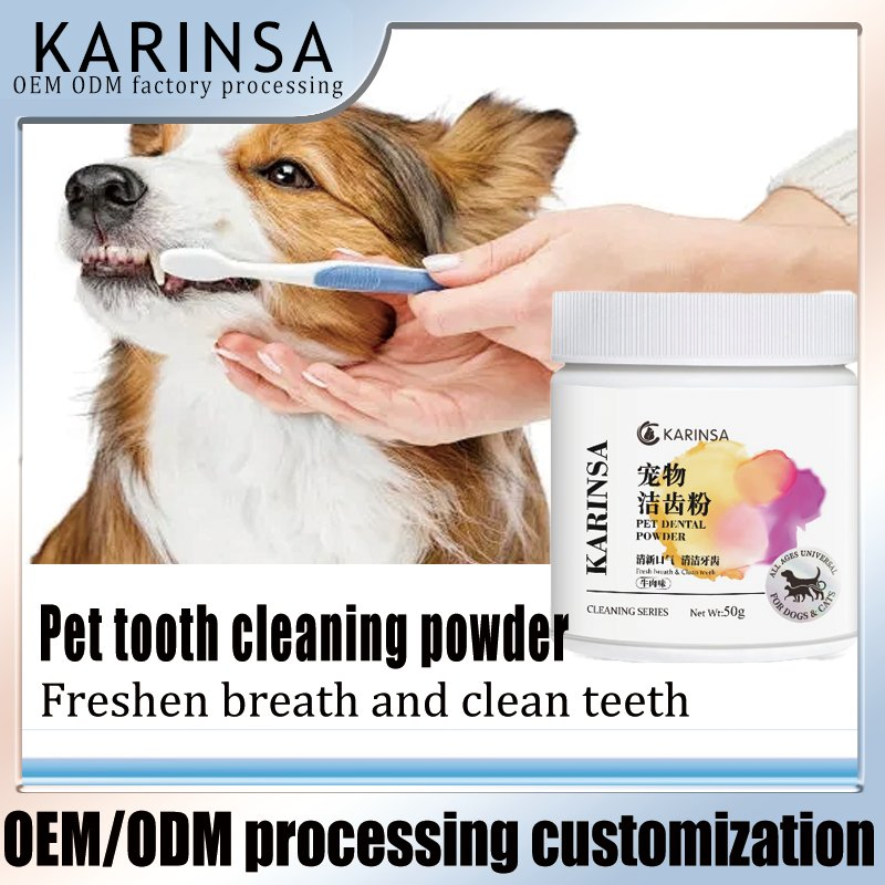 Cat Dental Care Pet Breath Freshening Powder Dental Care for Dogs Tartar Remover