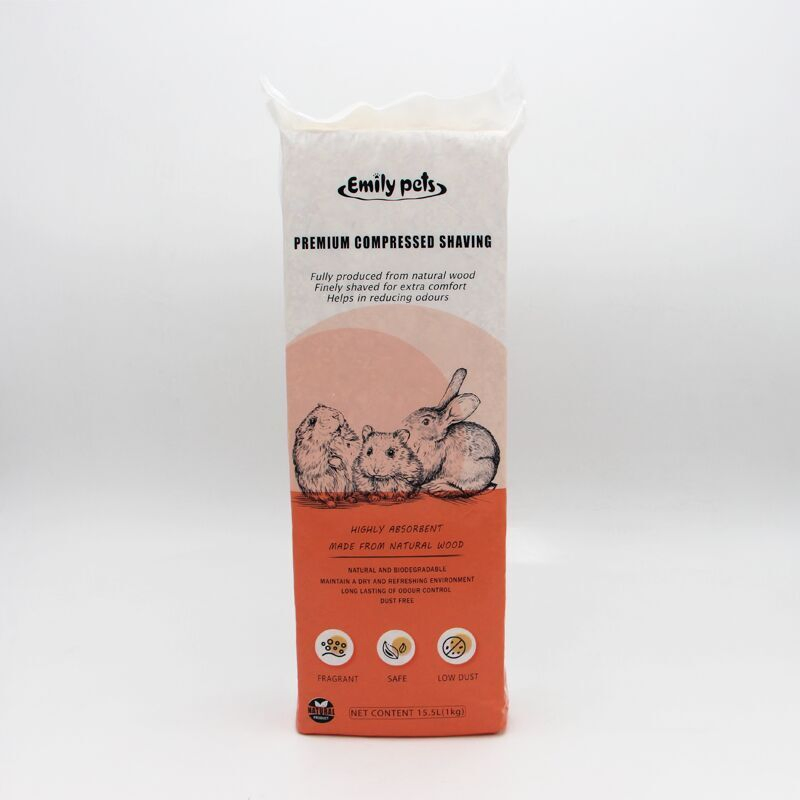 China Wood Shaving Animal Bedding From China for Pet Waste Disposal