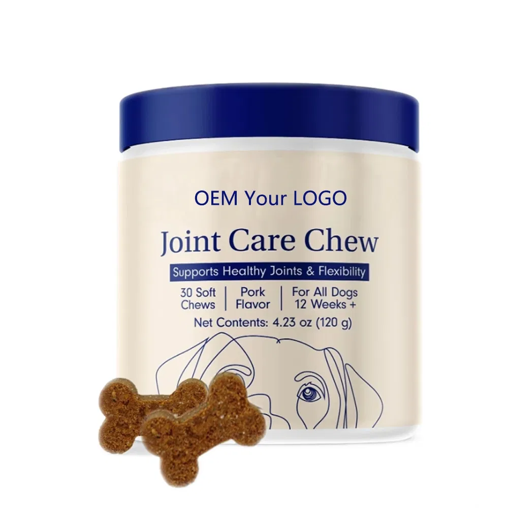 Pet Food Joint Health Chewable Tablets for Small to Medium Dogs with Glucosamine