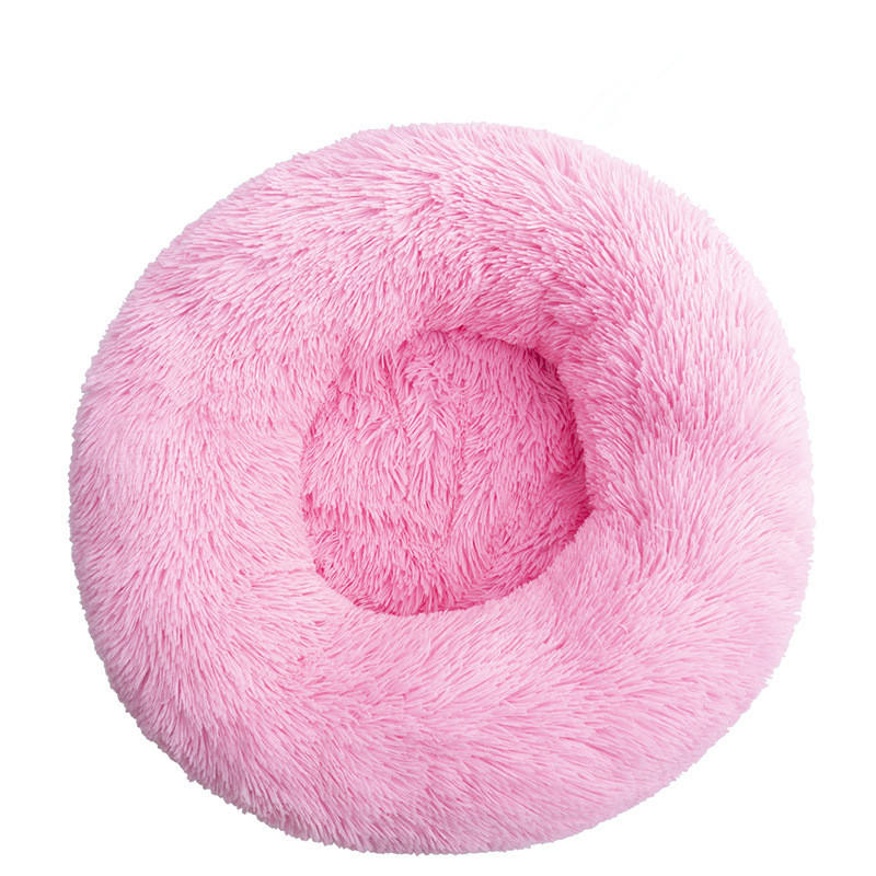 Sweet Little Pet House Pet Round Nest Warm Soft Plush Comfortable for Sleeping Winter Dog House Cat Popular Calming Bed