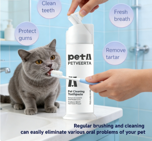 Multi-Benefit Pet Dental Health Solution for Complete Oral Care
