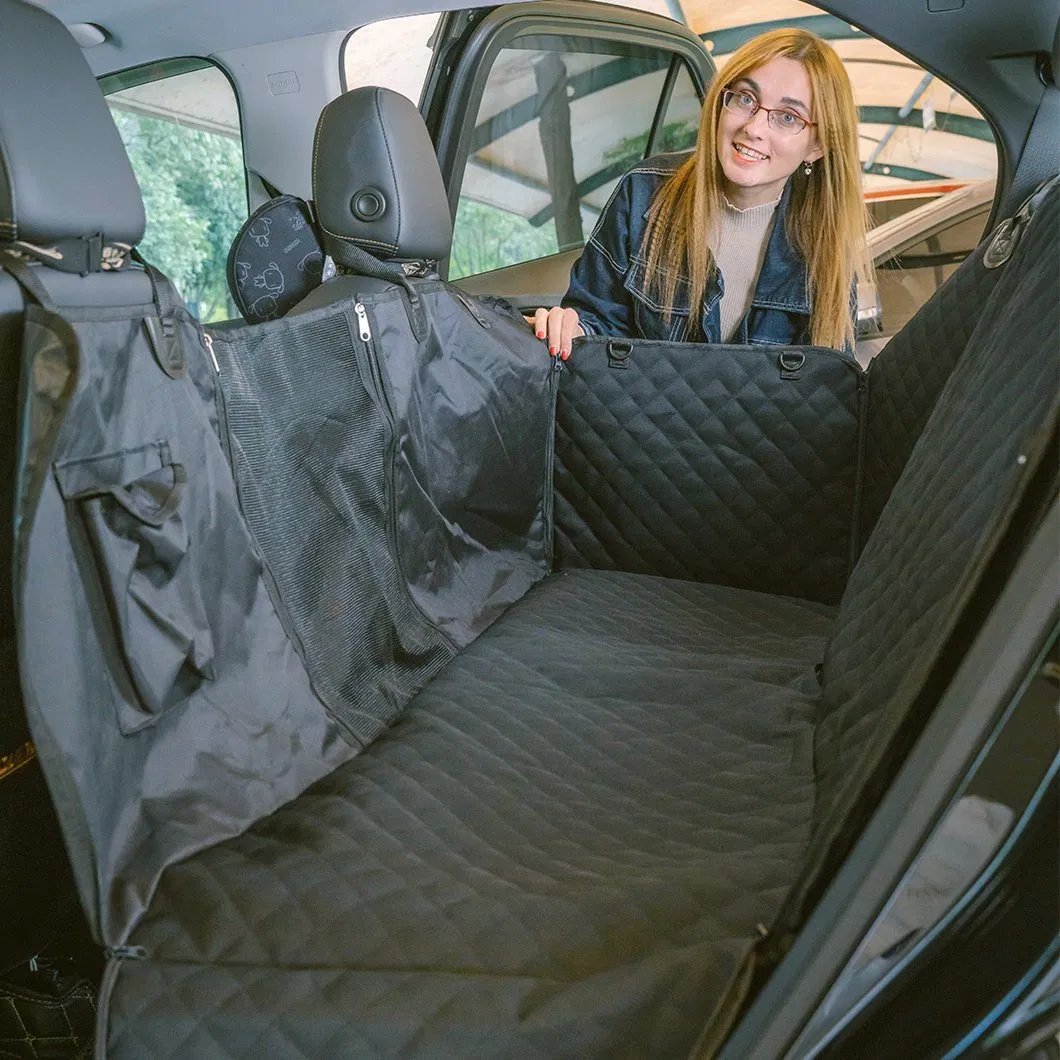Stocked Waterproof Easy-Cleaning Back Seat Cover Car Hammock Dog Pet Supply