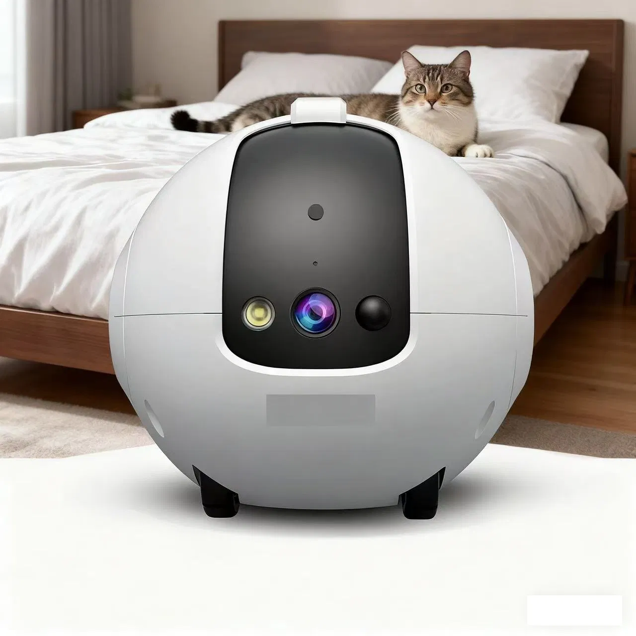 Smart Pet Product Device with Real Time Alert and Laser Fun