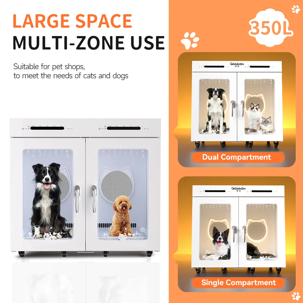 350L Medium-Sized Commercial Dual Control High-Efficiency Negative Ion Health Sterilization Pet Dryer