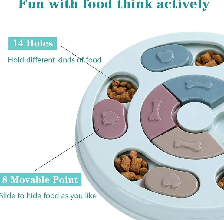 Cat Treat Puzzle Slow Food Dispenser Pet Supplies