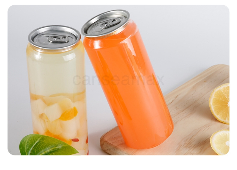 Transparent Food Storage Cans - Made Pet Compliant with Food Safety Standards