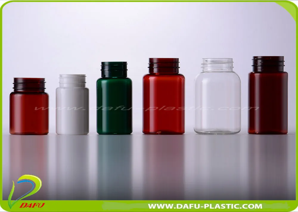 OEM 250ml 200ml 150ml Health Food Pet Cod Liver Oil Plastic Packaging Bottles Medicine Bottle