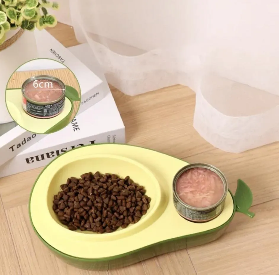 Avocado Shape Pet Bowl 8