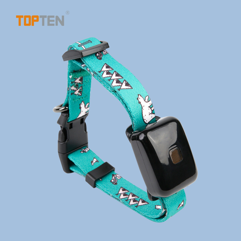 Waterproof Anti-Lost Device for Dogs and Cats, Smart GPS Tracking Locator, Pet Tracker Collar PT07-Wy