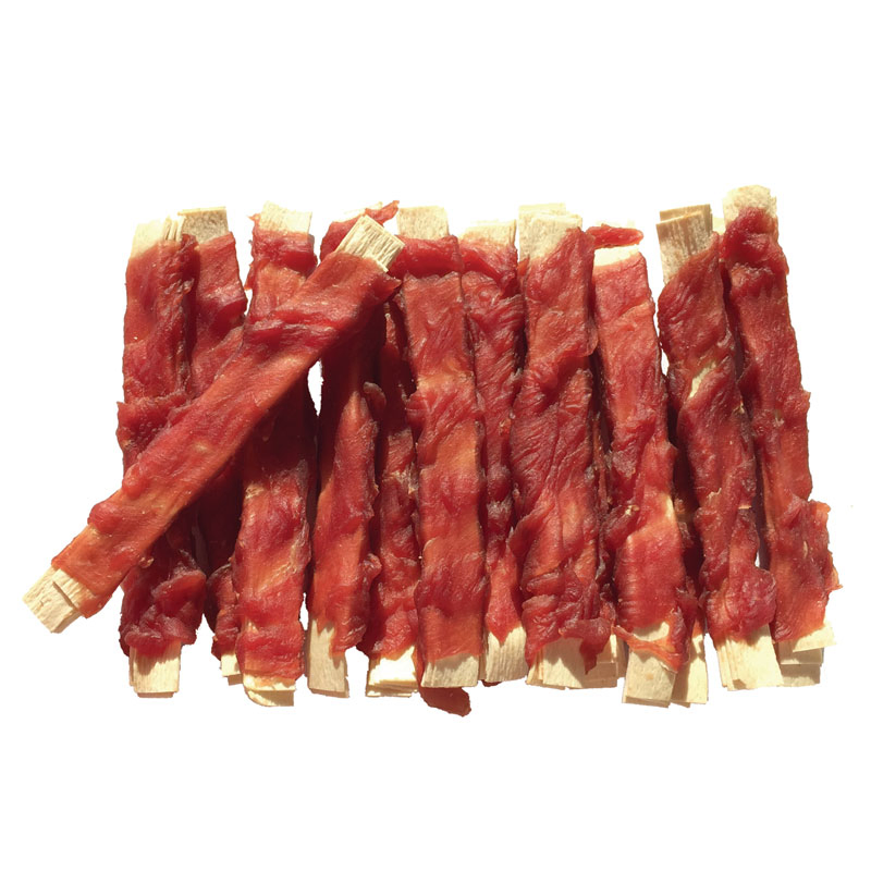 Pet Food Dental Treats Dog Food Duck Wraps Cod Strips Pet Supply