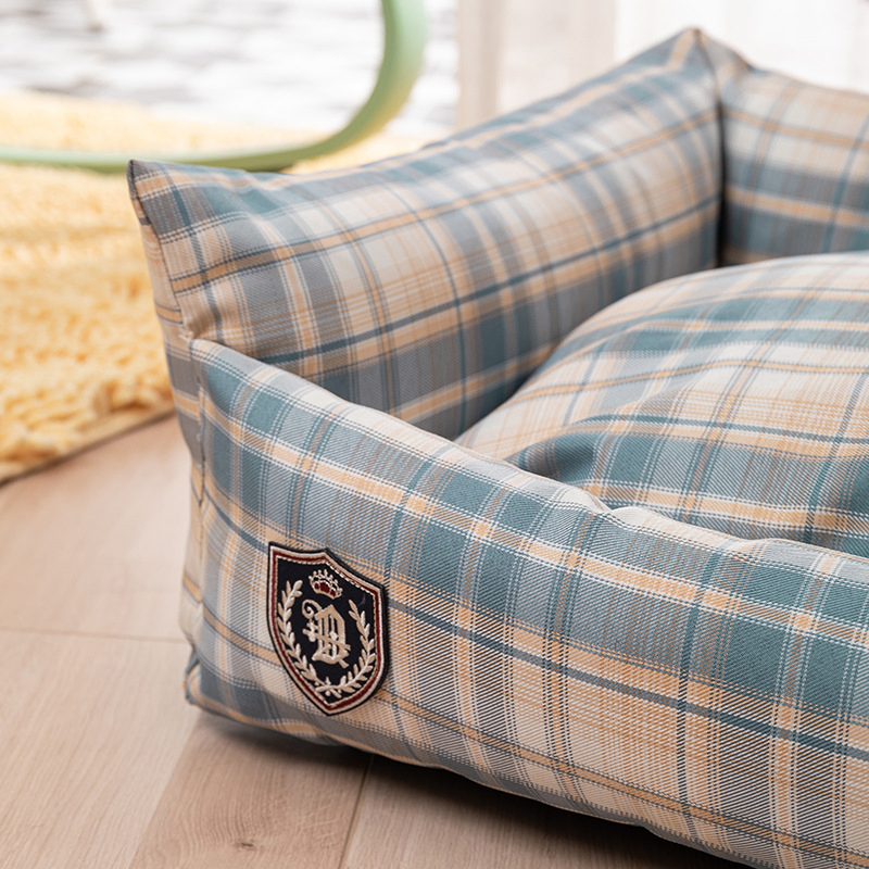 Anti Anxiety Comfy Calming Pet Bed Luxury Cozy Large Fluffy Dog Bed Washable Custom Round Wholesale Dog Bed