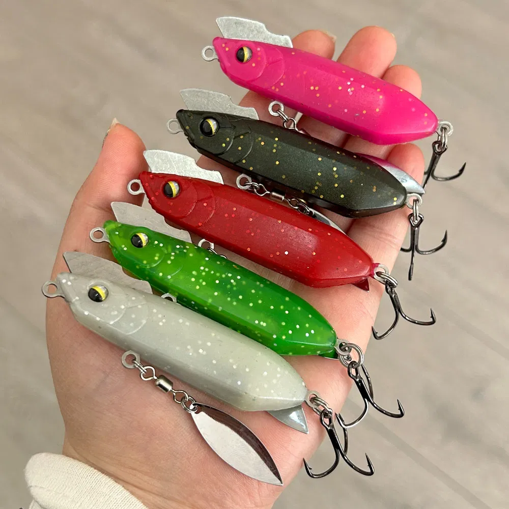 2.95in Sinking Vib Metal Bait Long Casting Fishing Vibe