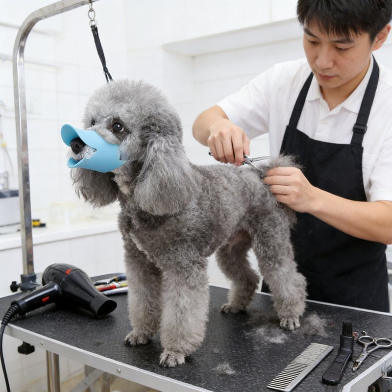 Funny Duck Design Dog Mask Anti Bark Chewing Training Tool Pet Product