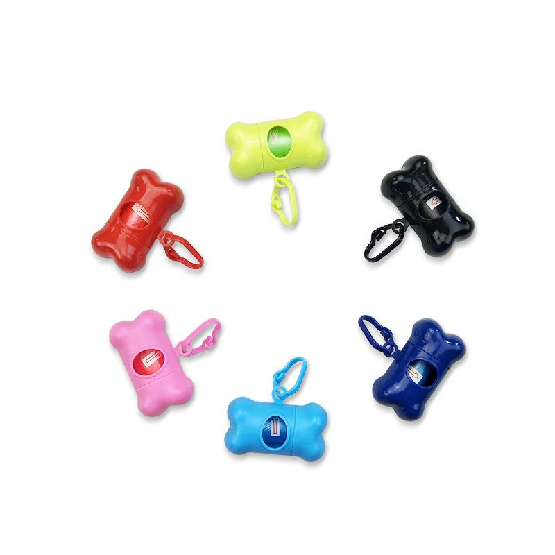 Dog and Dog Picker Bone Shaped Plastic Ring Aluminum Ring Picker Pet Cleaning Supply