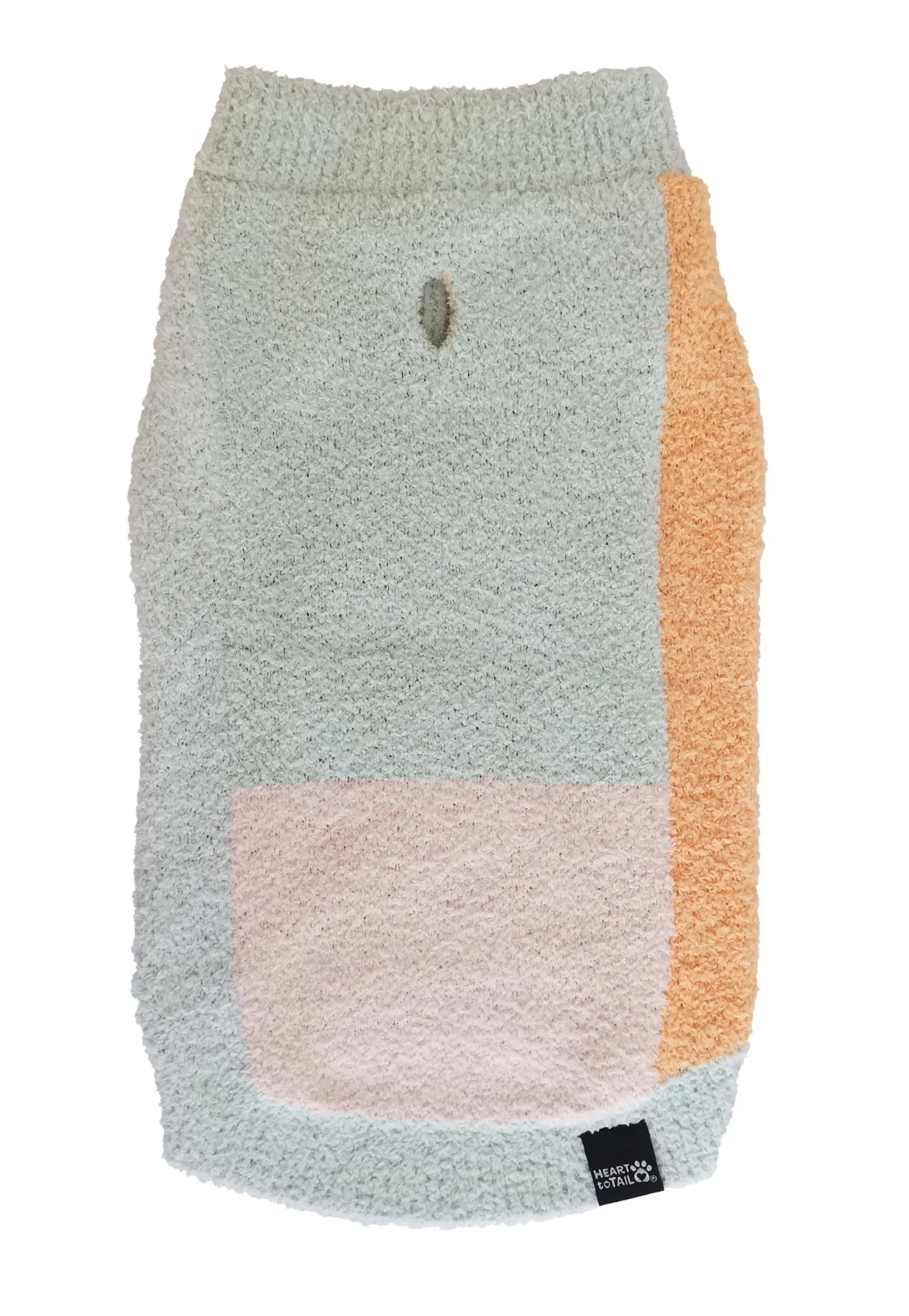 Quality Soft Constrast-Color Jacquard Half-Flannel High-Collar Winter Warm Cat Dog Knitted Sweater Clothes Pet Apparel